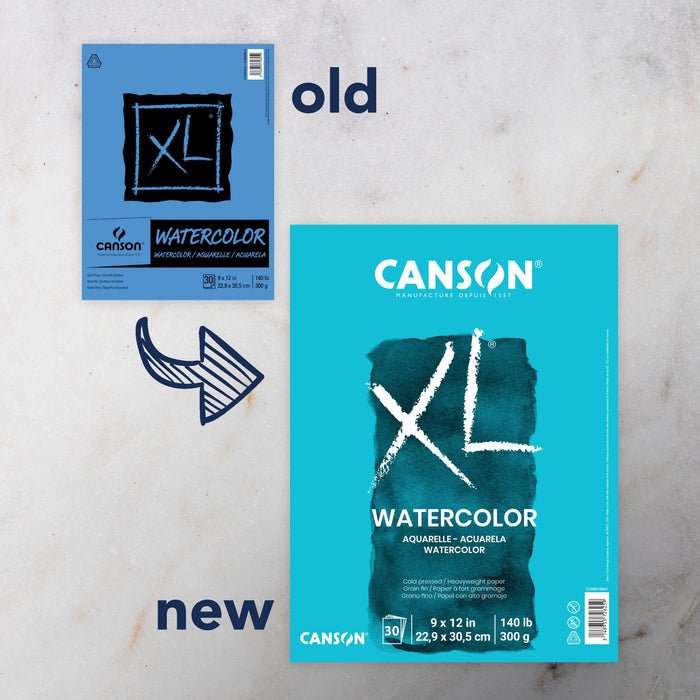 Canson XL Watercolor Paper Pad - 9x12 100 Deals