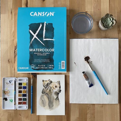 Canson XL Watercolor Paper Pad - 9x12 100 Deals