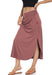 Carpetcom Double Split Maxi Skirt - Dusty Rose 100 Deals