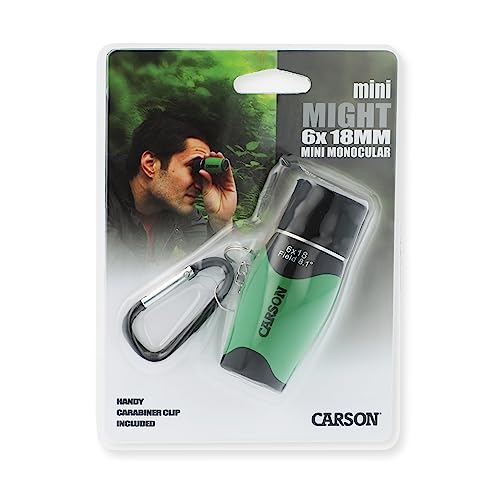 Carson MiniMight Green Pocket Monocular (6x18mm) 100 Deals