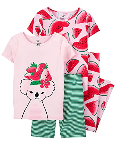 Carter's Girls' Watermelon Koala Pajamas, Size 12M 100 Deals