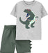 Carter's Hula Hoop Dino Playwear Set, 3T 100 Deals