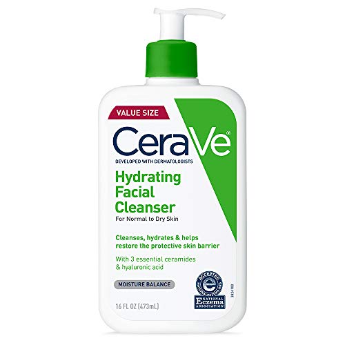 CeraVe Hydrating Facial Cleanser - Fragrance-Free, 16 fl oz 100 Deals