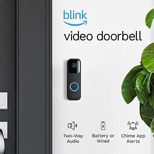 Certified Refurbished Blink Video Doorbell - Black 100 Deals