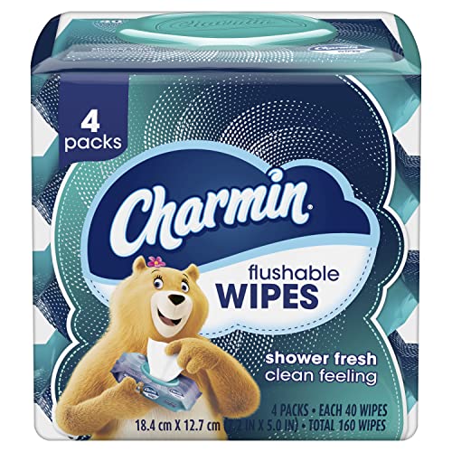 Charmin Flushable Wipes - 160 Wipes 100 Deals