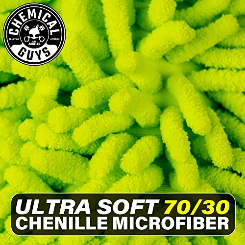 Chemical Guys Lime Green Microfiber Wash Mitt 100 Deals