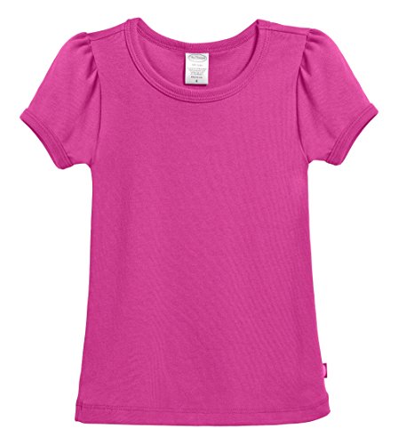 City Threads Girls' Hot Pink Cotton Top - Size 10 100 Deals