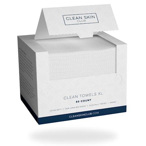 Clean Skin Club XL Face Towels 100 Deals