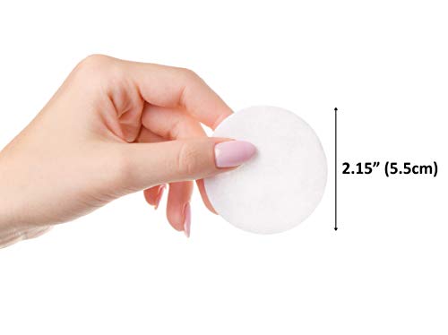 Cliganic Cotton Rounds - Makeup Remover Pads 100 Deals