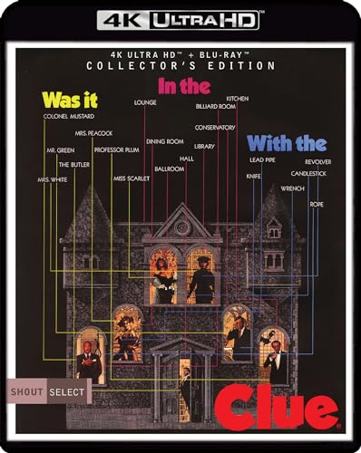 Clue (1985): Collector's Edition 4K UHD Blu-ray 100 Deals