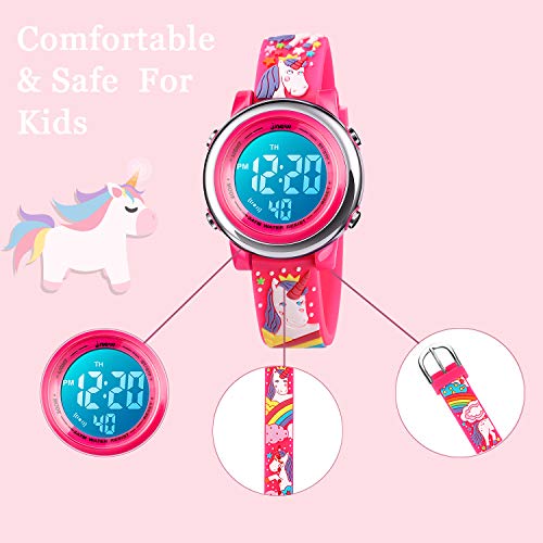 Cofuo Kids Waterproof LED Digital Watch 100 Deals