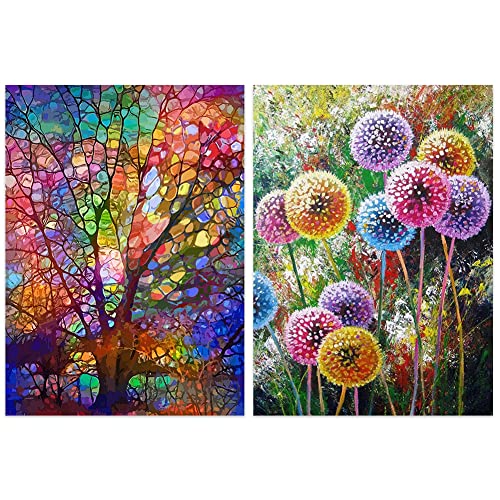 Colorful Tree of Life Diamond Painting Kit 100 Deals