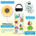 Colorful VSCO Waterproof Stickers - 300 Pcs 100 Deals