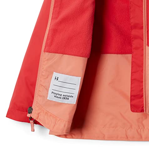 Columbia Girls Red Rain-Zilla Jacket, Size L 100 Deals