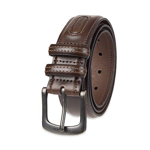 Columbia Men's Oil Tan Leather Belt, Brown 100 Deals