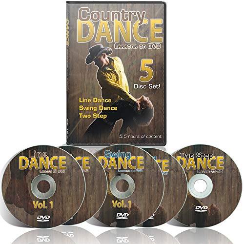 Country Dance DVD Set - 5 Discs 100 Deals