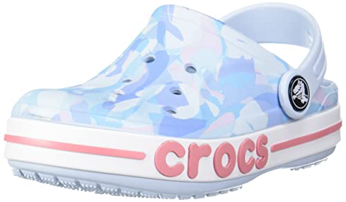 Crocs Mineral Blue Bubble Camo Clog 100 Deals