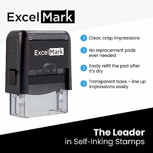 Custom Self-Inking Stamp - 3 Lines 100 Deals