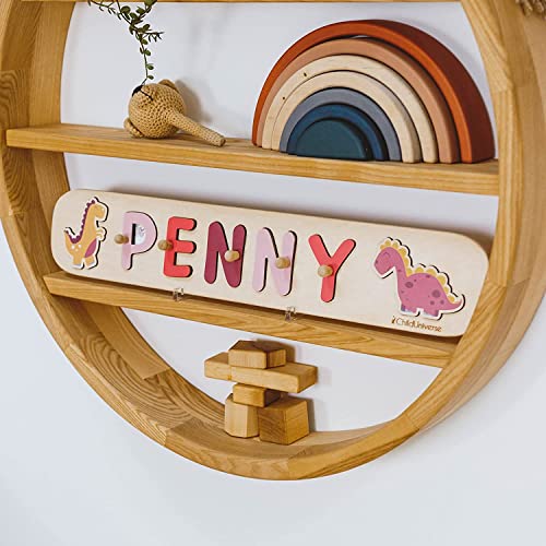 Custom Wood Name Puzzle - Montessori Baby Toy 100 Deals