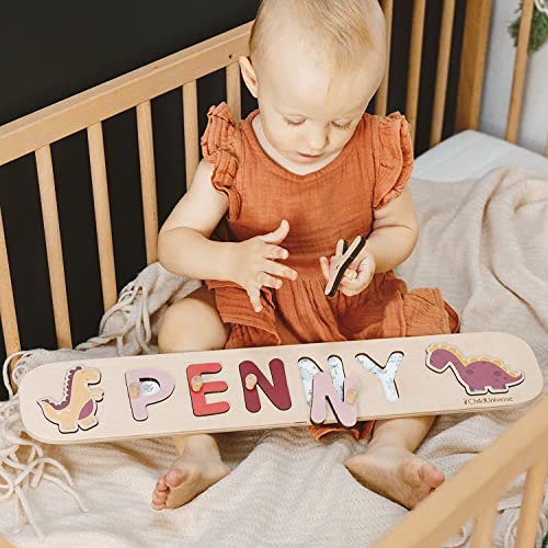 Custom Wood Name Puzzle - Montessori Baby Toy 100 Deals