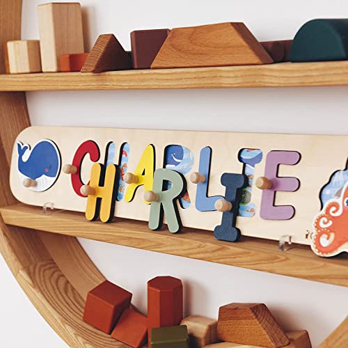 Custom Wood Name Puzzle for Babies 100 Deals