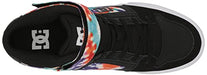 DC High Top EV Skate Shoes, Black/White 100 Deals