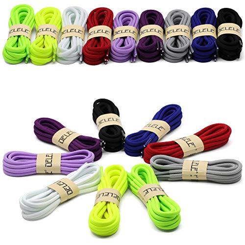 DELELE Fluorescent Yellow Hiking Boot Laces 45 100 Deals