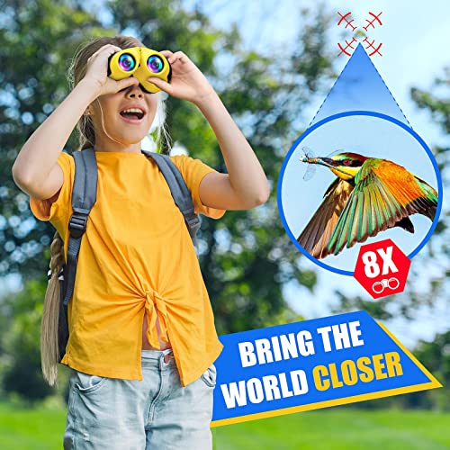 DIMY Compact Waterproof Binocular for Kids Boys 100 Deals
