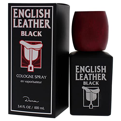 Dana English Leather Black Cologne 3.4oz Spray 100 Deals