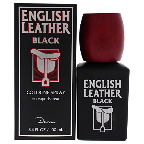 Dana English Leather Black Cologne 3.4oz Spray 100 Deals