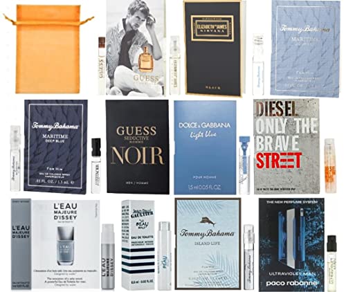 Designer Cologne Samples Vials for Men Set 100 Deals