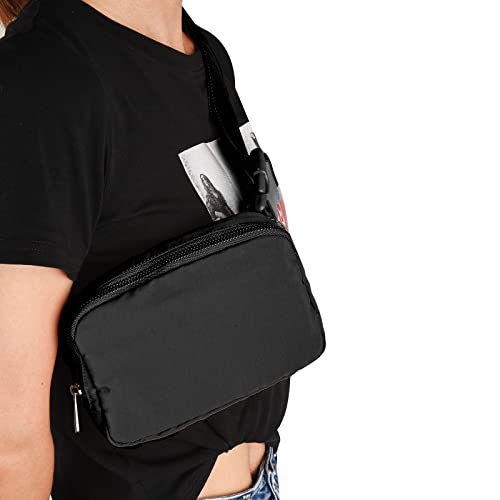 Didida Black Mini Belt Bag: Fashionable Crossbody 100 Deals