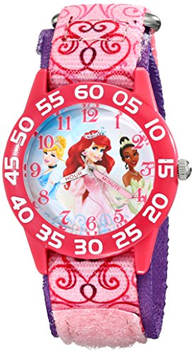 Disney Princess Kids' Nylon Strap Watch 100 Deals