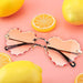 Dollger Orange Heart-shaped Sunglasses 100 Deals