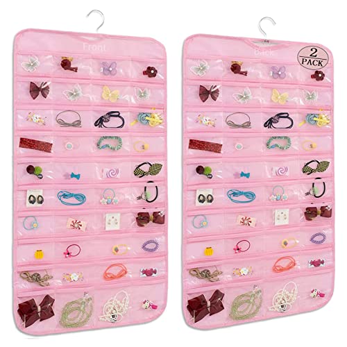 DonYeco Hanging Jewelry Organizer - 80 Pockets 100 Deals