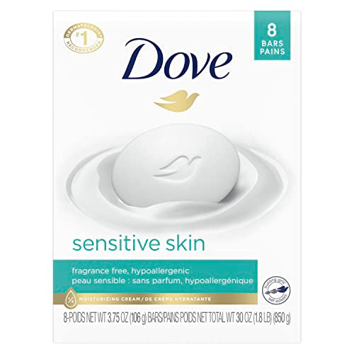 Dove Beauty Bar: Fragrance Free, Sensitive Skin 100 Deals