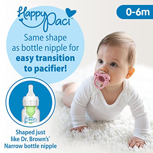 Dr. Brown's HappyPaci Silicone Pacifier 0-6m 100 Deals