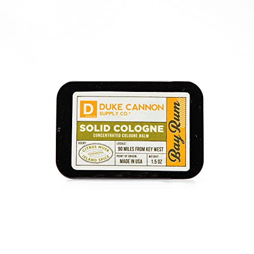 Duke Cannon Bay Rum Solid Cologne 1.5oz 100 Deals