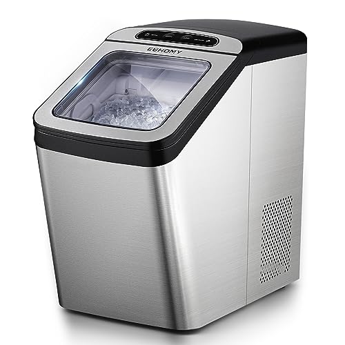 EUHOMY Nugget Ice Maker - Silver 100 Deals