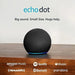 Echo Dot , Charcoal colour 100 Deals