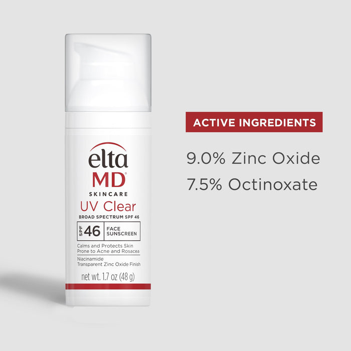 EltaMD Clear Face Sunscreen, SPF 46 100 Deals
