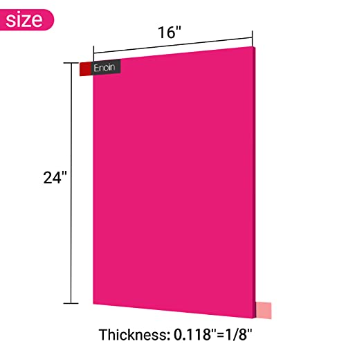 Enoin Pink Acrylic Sheet 2-Pack 1/8 Thick 100 Deals