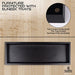Euneek Designs Black Wood Vanity Tray Organizer 100 Deals