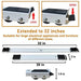 Extendable Appliance Rollers, White - SEO 100 Deals
