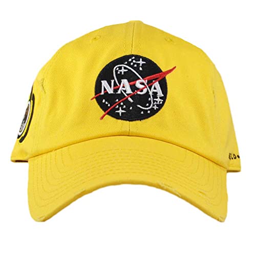 FIELD GRADE Skylab Hat - Yellow Distressed 100 Deals