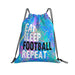 FORATIO Football Drawstring Backpack Gym String Bag 100 Deals