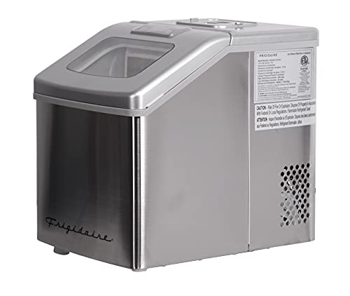 FRIGIDAIRE Extra Large Stainless Steel Ice Maker 100 Deals