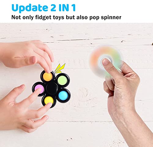 Fidget Spinners 12 Pack Non-Candy Party Favors 100 Deals