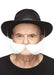 Fisherman's Self-Adhesive Fake Mustache, White Adult Costume 100 Deals