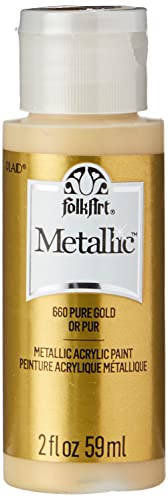 FolkArt Metallic Paint - Pure Gold 100 Deals
